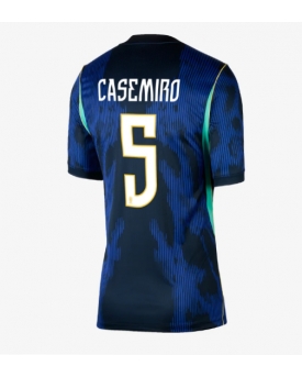 Billige Fotballdrakt Brasil Casemiro #5 Replika Bortedrakt Dame VM 2026 Kortermet Billige Fotballdrakt Brasil Casemiro #5 Replika Bortedrakt Dame VM 2026 Kortermet